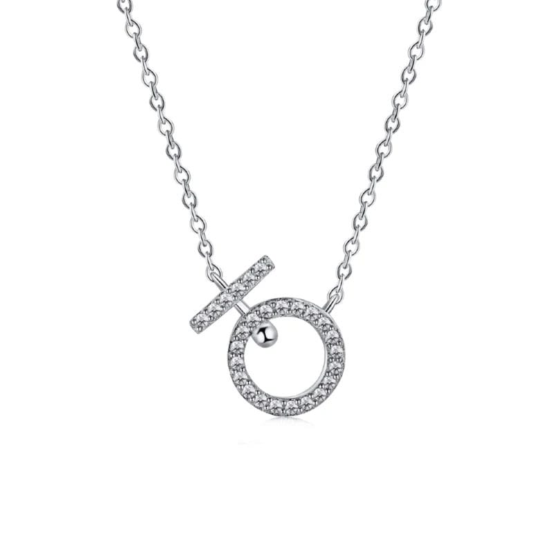 Silver Harmony Pendant Necklace