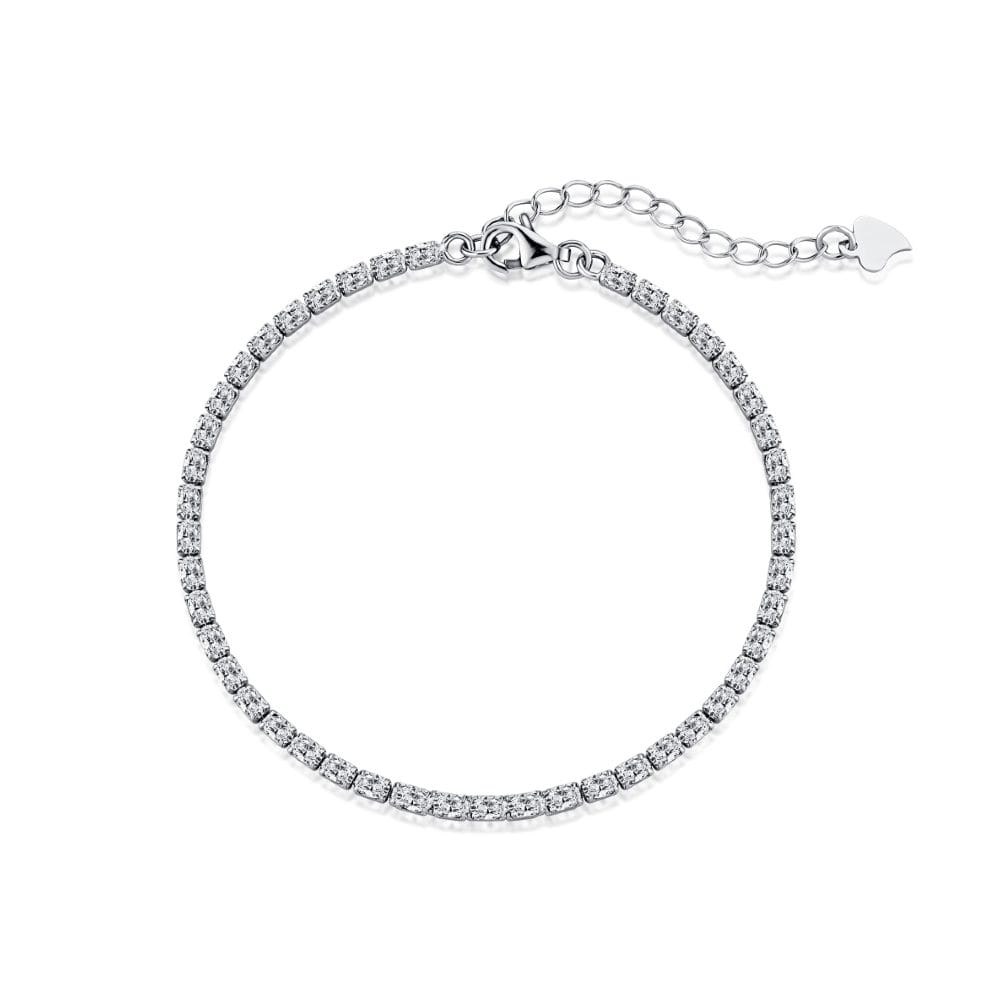 Elegant Infinity Silver Bracelet